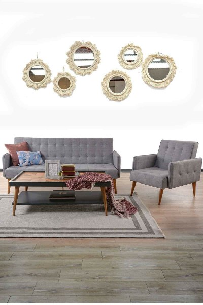 DECORAKTİV EKO 4 MDF STD TV ÜNİTESİ +2 RAF